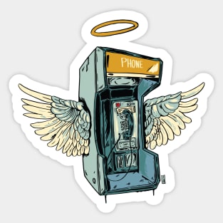 The Death of Communication Sticker